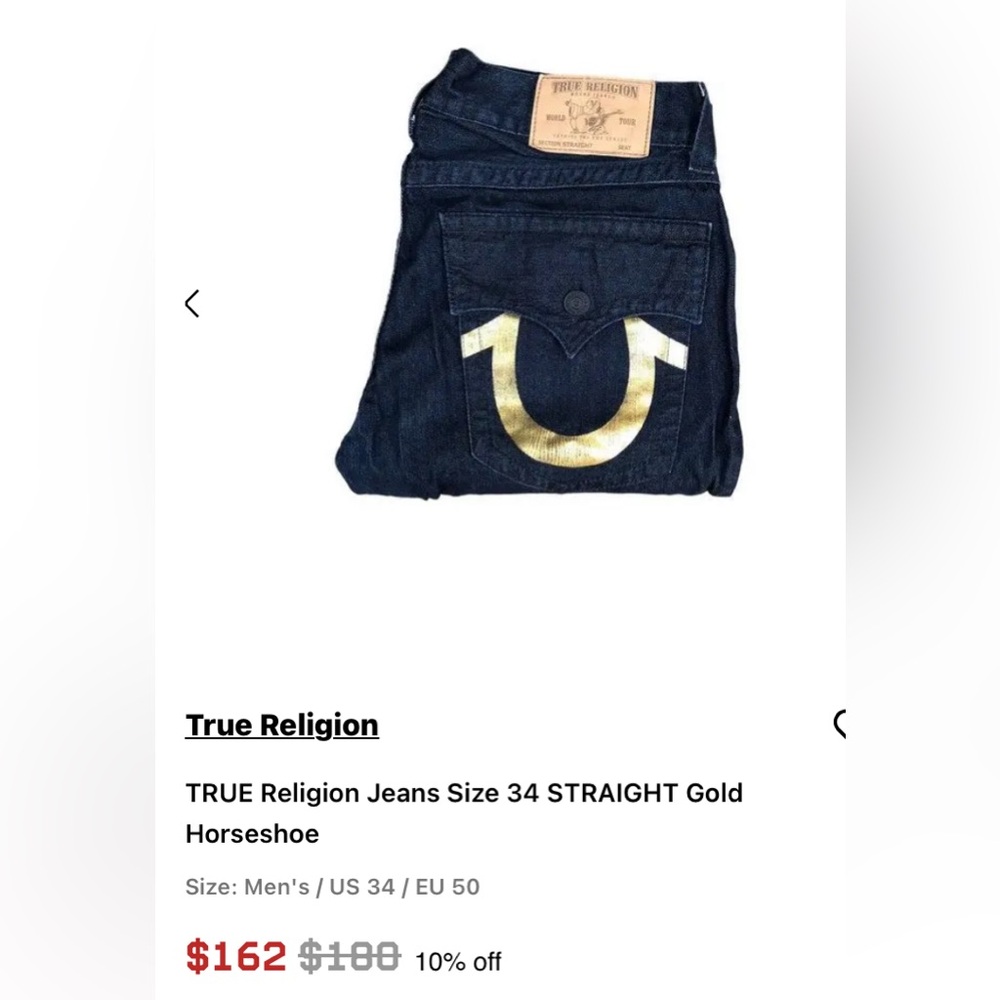 True Relsgion Jeans - 32 World Tour